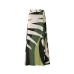 Green Fashion Necklace Embellished Bodysuit One Piece Shoulder Strap Long Cover Leaf Print Vacation Casual Seaside Beach Summer