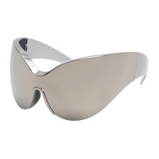 New Steampunk Oversized Sunglasses Women Trends One Piece Punk Sun Glasses