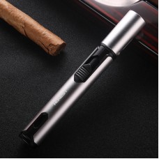 Metal Windproof Lighter Butane Jet Flame Lighter Cigarette Cigar Accessories Kitchen Cooking BBQ Outdoor Gadgets