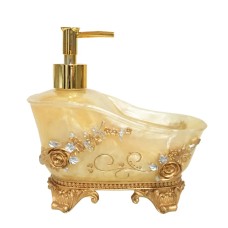 European Liquid Soap Bottle Resin Bathtub Shape Bathroom Sanitizer Bottles Shampoo Shower Gel Wristband Dispenser Accessories European Liquid Soap Bottle Resin Bathtub Shape Bathroom Sanitizer Bottles Shampoo Shower Gel Wristband Dispenser Accessories