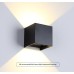 Outdoor waterproof wall lamp induction wall lamp exterior wall
