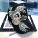 Summer Thin Lace Flower Duck Tongue Hat Fashionable with Diamond Sun Protection Hollow Sun visor Hat