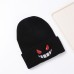Halloween spoof horror smiling face print Geng Gui knitted hat outdoor warm hat cold hat for men and women