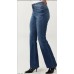 New high waisted slim fit micro flared jeans