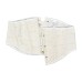 Autumn new product milk white relief jacquard short waistband 16cm3 buckle fishbone support waist seal Lolita waist seal