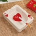 Creative hand drawn poker ceramic ashtray