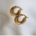Gold High Polishing Earrings Hot Selling Ear Buckles Trendy Earrings