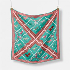 Checkered warhorse women's decorative small square scarves, small scarves, silk scarves in stock scarves Checkered warhorse women's decorative small square scarves, small scarves, silk scarves in stock scarves