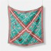 Checkered warhorse women's decorative small square scarves, small scarves, silk scarves in stock scarves