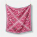 Checkered warhorse women's decorative small square scarves, small scarves, silk scarves in stock scarves
