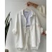 Solid Pleated Two Piece Set For Women 2023 Summer Women's Two Piece Casual Long Sleeve Short Sets Fashion Button Outfits Suit