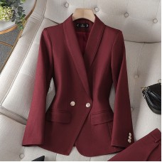 Spring and Autumn Small stature, high-end professional temperament, goddess style suit, formal attire