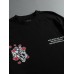 Darc Sport T-shirt Men's and Women's Cotton Short Sleeve Fire Shadow Wolf Head Shirt Fitness Round Neck Short Sleeve Casual