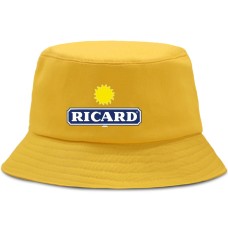 Ricard Bucket Hats Personalized European and American Alphabet Printed Sunshade Hat Student Fisherman Hat