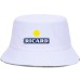 Ricard Bucket Hats Personalized European and American Alphabet Printed Sunshade Hat Student Fisherman Hat