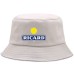 Ricard Bucket Hats Personalized European and American Alphabet Printed Sunshade Hat Student Fisherman Hat