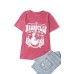 Fiery Red Nashville Music City Graphic Mineral Washed Tee Fiery Red Nashville Music City Graphic Mineral Washed Tee