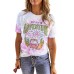 SAY YES TO ADVENTURE Tie-dye Print Tee