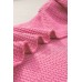 Black Waffle Knit Ruched Puff Sleeve Top