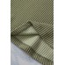 Carbon Grey Twist Short Sleeve Corded V Neck Top