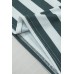 Sea Green Striped V Neck Ruffle Sleeve Top Sea Green Striped V Neck Ruffle Sleeve Top
