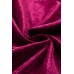 Burgundy Short Puff Sleeve Velvet Top