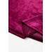 Burgundy Short Puff Sleeve Velvet Top