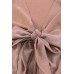 Tie Knot Puff Long Sleeve Romper