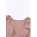 Tie Knot Puff Long Sleeve Romper