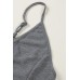 Green Textured Sleeveless V-Neck Pocketed Casual Jumpsuit