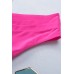 Rose V Neck Pleated Backless Cap Sleeve Top