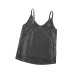 Gray Sequin Tank Top