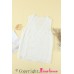 White Crochet V Neck Textured Tank Top White Crochet V Neck Textured Tank Top