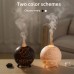 Crack Planet RGB Flame Aroma Diffuser Air Humidifier Ultrasonic Cool Mist Maker Fogger LED Essential Oil Fire LED Lamp Difusor