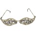Stonefans Crystal Geometric Sunglasses Frame for Women Party Jewelry Ins Fashion Rhinestone Face Accessories Bridal Gifts