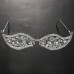 Stonefans Crystal Geometric Sunglasses Frame for Women Party Jewelry Ins Fashion Rhinestone Face Accessories Bridal Gifts