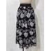 Hollow Embroidery Vintage Long Skirt High Quality Flower Luxury Skirt Large Hem Elegant Party Fairy Style Women Clothes