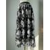 Hollow Embroidery Vintage Long Skirt High Quality Flower Luxury Skirt Large Hem Elegant Party Fairy Style Women Clothes