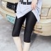 S-5XL Size Spring Summer Autumn Leggings Women's Thin Ice Silk Bright Black Slim High Waist Elastic Large Size Tights Pantyhose