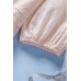 Beige Puff Sleeve Eyelet Babydoll Blouse