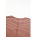 Stripe Chest Pocket Long Sleeve Tee