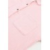 Sky Blue Roll Tab Sleeve Ribbed Cording Shacket