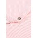 Sky Blue Roll Tab Sleeve Ribbed Cording Shacket