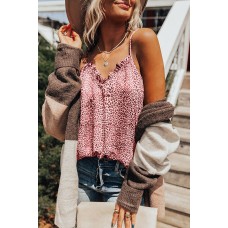 Pink Cheetah Print Shift Tank Pink Cheetah Print Shift Tank