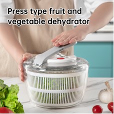 Multifunction 3 in 1 kitchen fruit vegetable dryer tools large manual Lettuce salad Spinner with Lidmaterial: plastic