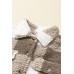 Khaki Plaid Sherpa Buttoned Flap Pocket Shacket
