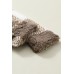 Khaki Plaid Sherpa Buttoned Flap Pocket Shacket