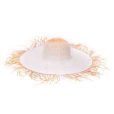 European American Summer Simple Fedora Paper Straw Hats For Women Large Brim Dome Sun Hat Fashion Ladies Travel Boho Beach Hat
