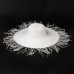 European American Summer Simple Fedora Paper Straw Hats For Women Large Brim Dome Sun Hat Fashion Ladies Travel Boho Beach Hat