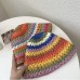 New Color Fisherman Hat Bucket Hats Japanese Summer Sunscreen Fashion Casual Paper Straw Top Cap Foldable Women Designer Sun Hat